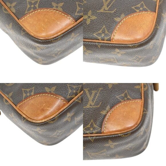 LOUIS VUITTON Compiegne 28 Clutch Bag Monogram Leather Brown GHW M51845 63KB271 - Picture 7 of 15